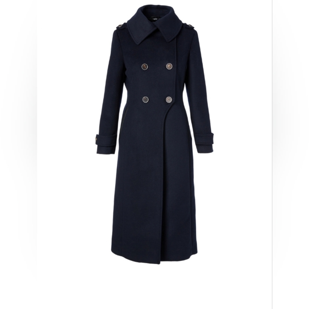 The Elodie by Mackage navy blue wool coat (XS)